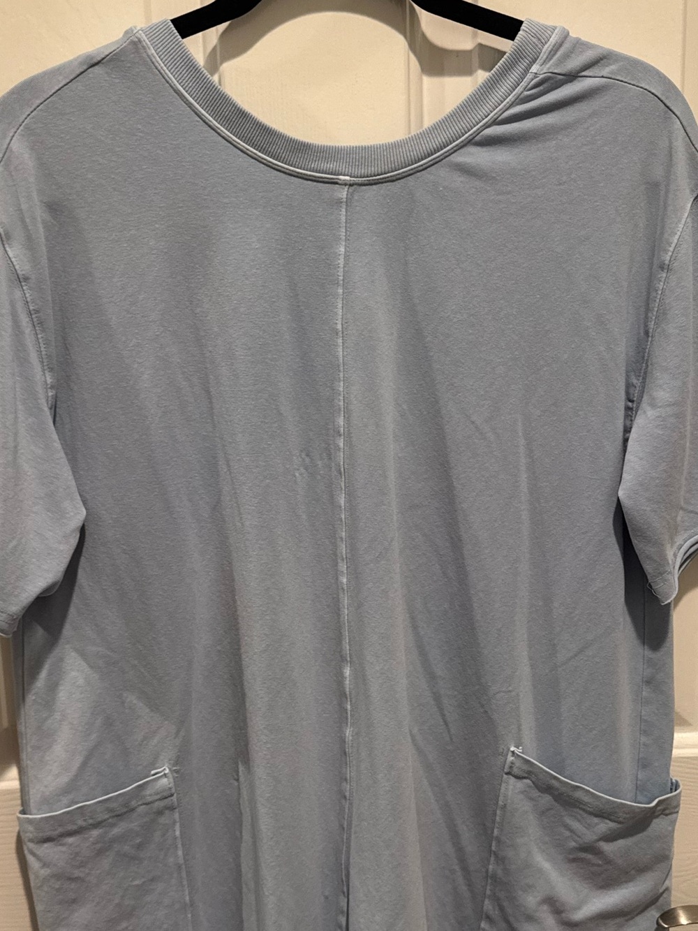 FP Movement Light Blue Hot Shot Short Sleeve Pocket Tee Romper Size XS - Picture 10 of 16